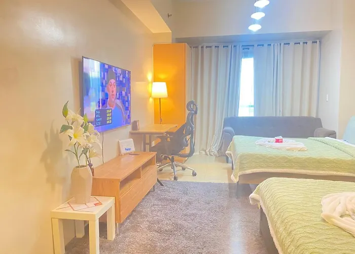 Apartamento Warm-toned 2 Bed Condotel At Newport Across Naia Terminal 3 *